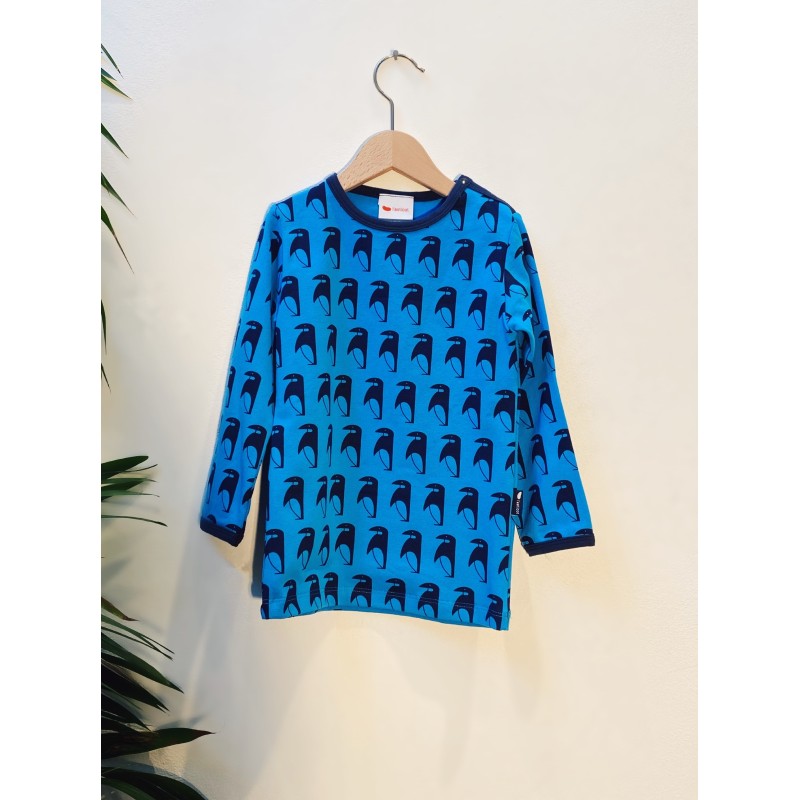Blue Penguin T-Shirt By L'Asticot