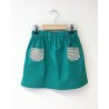 Skirt With Pockets Green