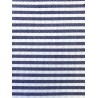 STRIPED BLUE POPLIN
