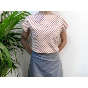 Terry Plume Top
