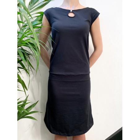 Juliette navy dress