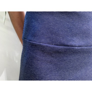 Blue off-white Speckled skirt