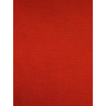 Red Textured Knitted Fabric