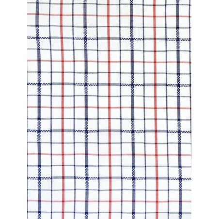 CHECKERED FABRIC WITH WHITE BACKGROUND