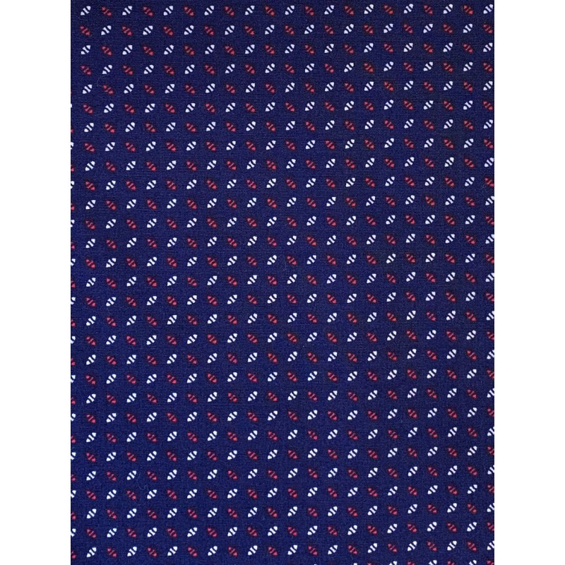JAPANESE MIDNIGHT BLUE PRINTED FABRIC