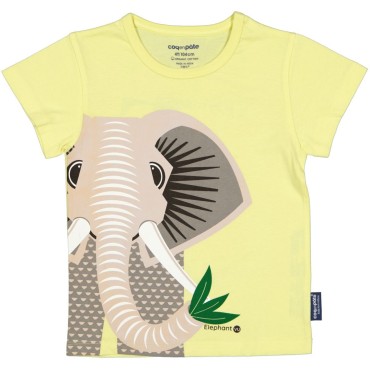 Elephant T-Shirt by Coq en...