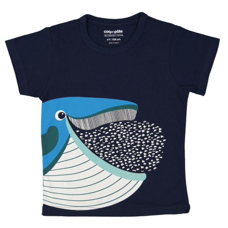 Whale T-Shirt By Coq En Pâte