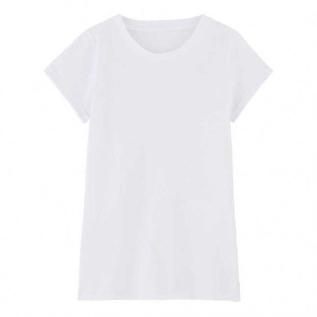 White Organic Jersey T-Shirt