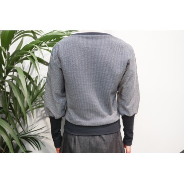 Ameline Sweat Speckled Jacquard