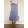 Navy Denim Jemima Skirt