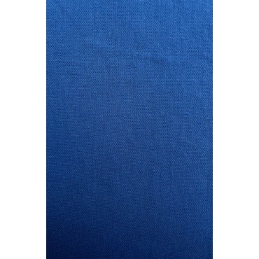 BLUE COTTON PIQUE FABRIC