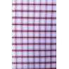 RED CHECKED SEERSUCKER