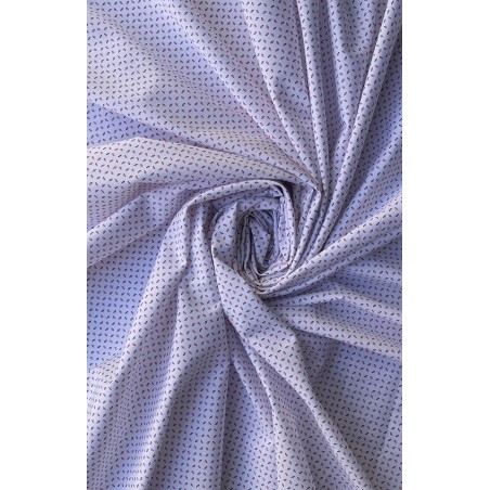 JAPANESE WHITE PRINTED FABRIC