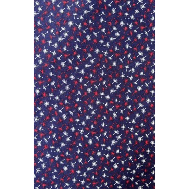 PRINTED DANDELION FLOWER FABRIC