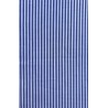 STRIPED BLUE POPLIN