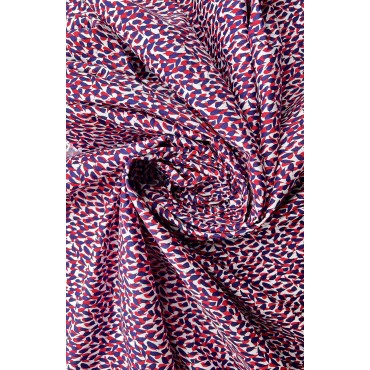 PRNTED TREE LEAVES FABRIC