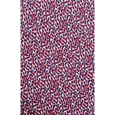 PRNTED TREE LEAVES FABRIC