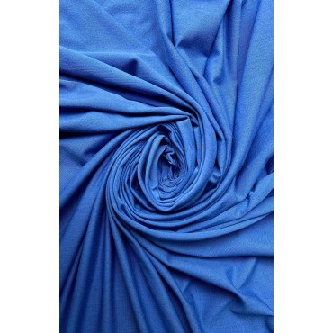BLUE JERSEY FABRIC
